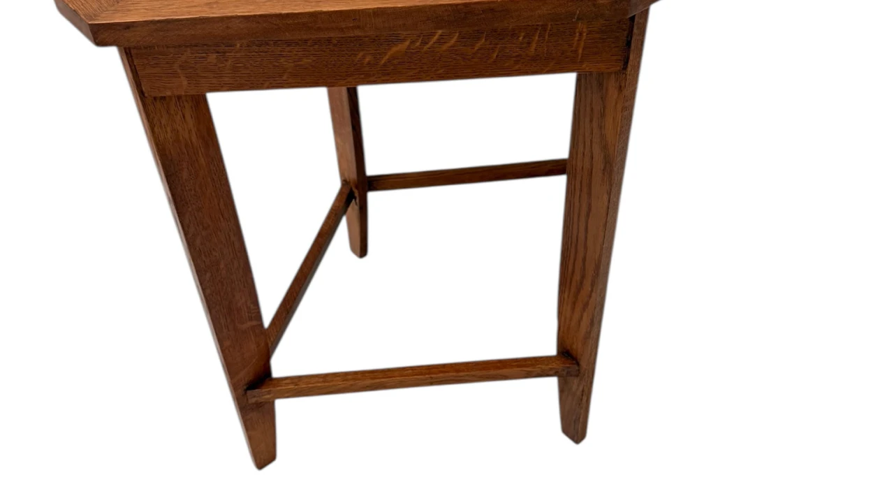 Art Deco Modernist Octagonal Side Table by Paul Bromberg for Pander, 1920s